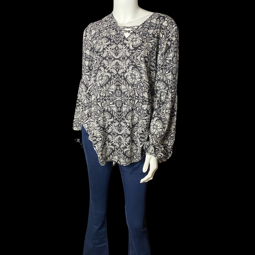 Maurices Fashion Trendy Casual Career Blouse Med